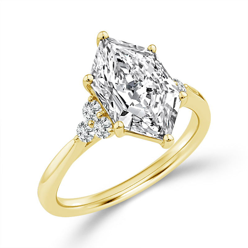 14K Yellow Gold Marquise Lab-Grown Diamond Engagement Ring – 3.2 CTW - product