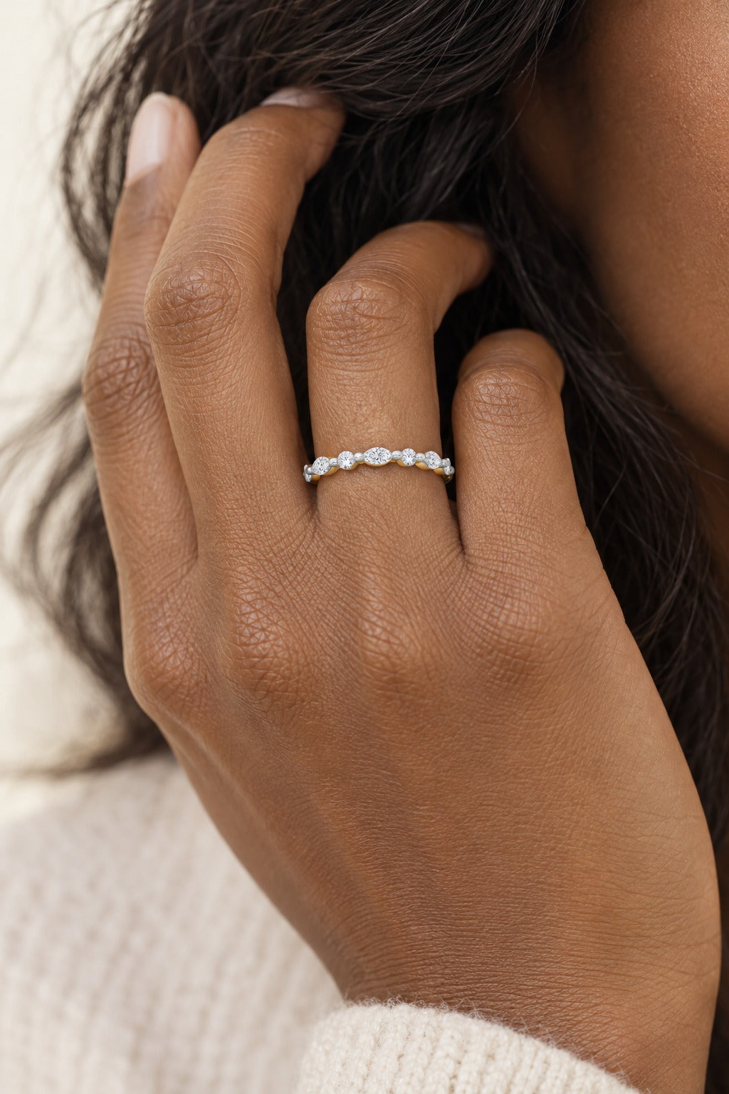 14K Yellow Gold Lab-Grown Diamond Wedding Band – 0.25 CTW - product