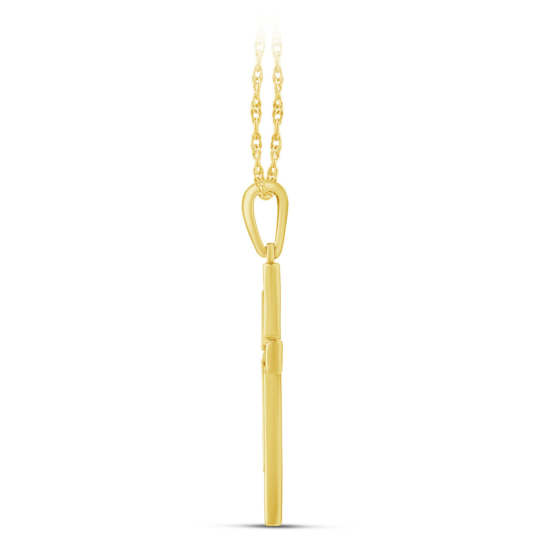 10K Yellow Gold Cross Pendant - product