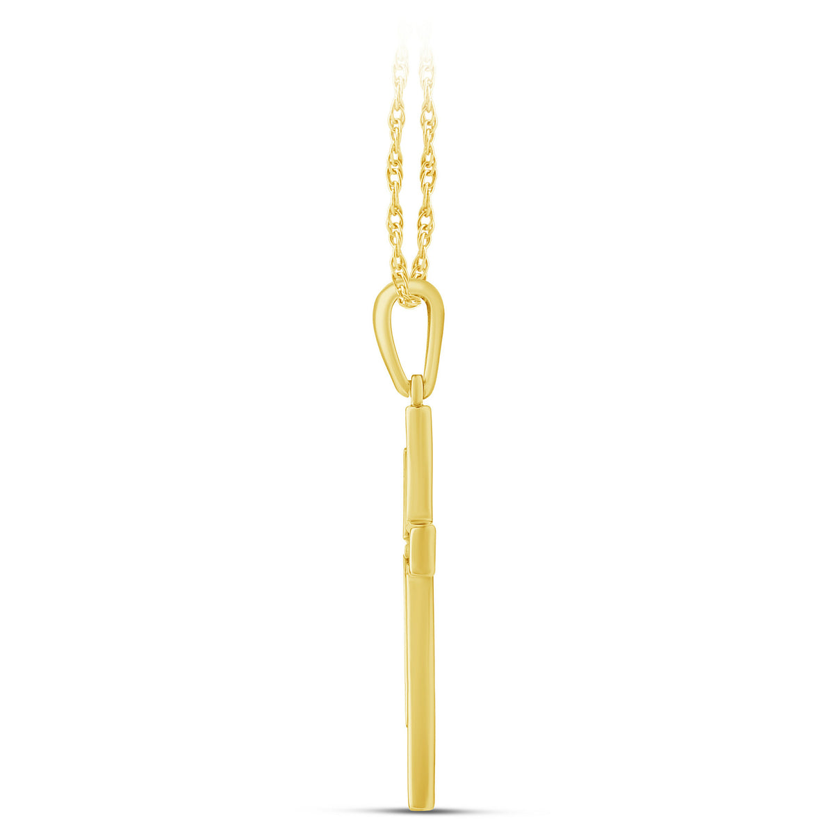 10K Yellow Gold Cross Pendant - product
