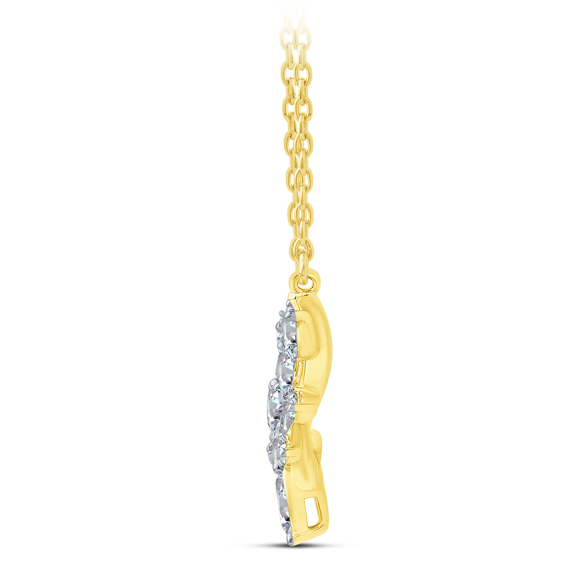10K Yellow Gold Lab-Grown Diamond Necklace – 0.33 CTW - product