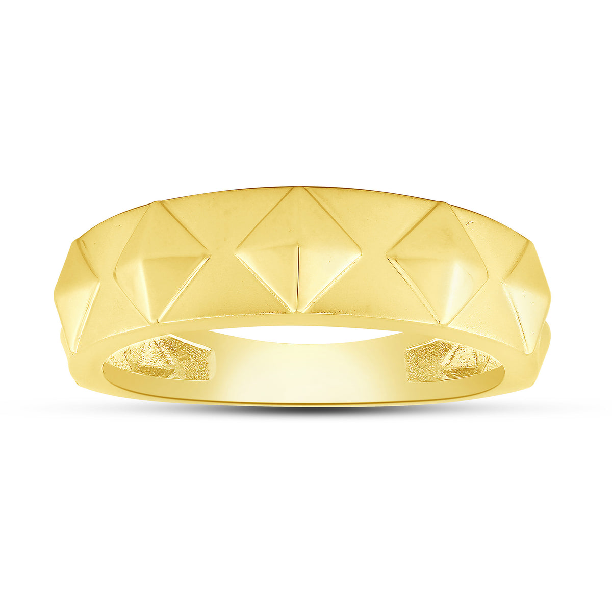 10K Yellow Gold Men's Fashion Ring - product