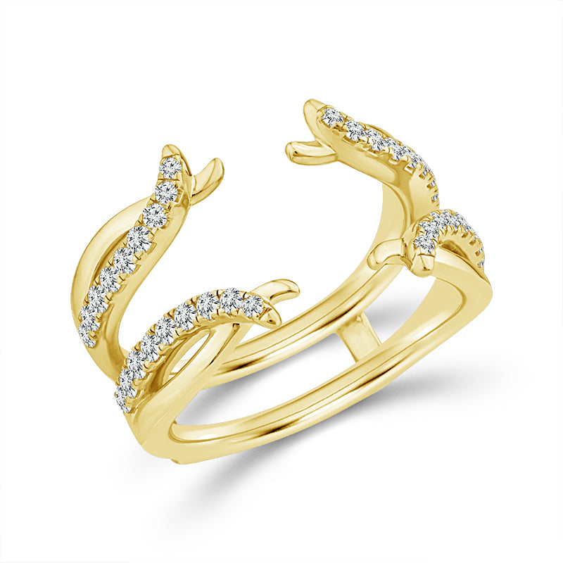 10K Yellow Gold Lab-Grown Diamond Ring Wrap – 0.37 CTW - product