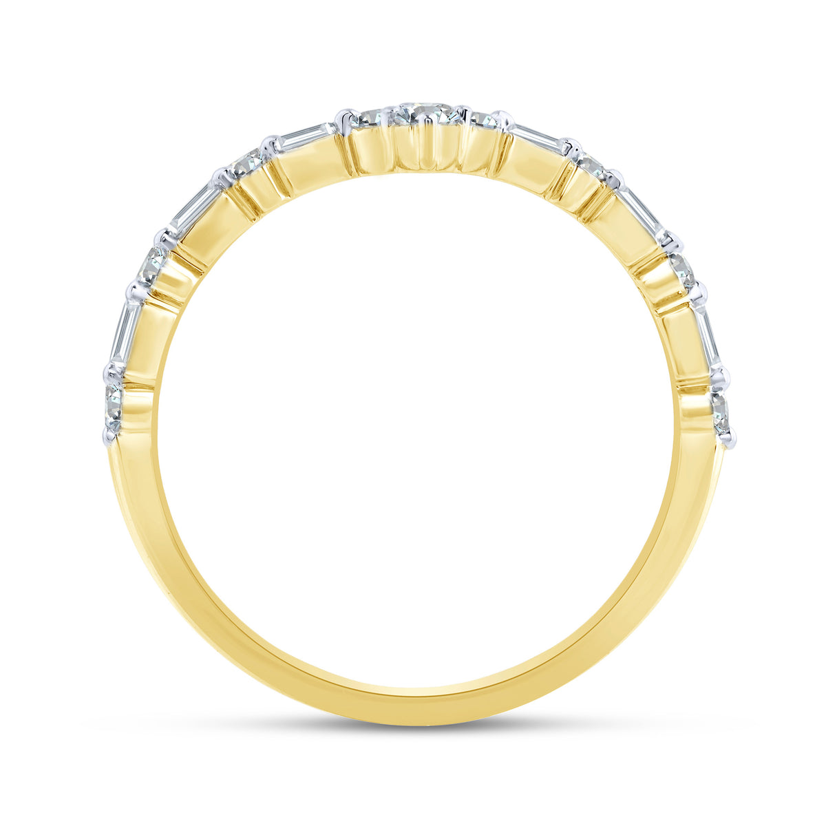10K Yellow Gold Wedding Band - product