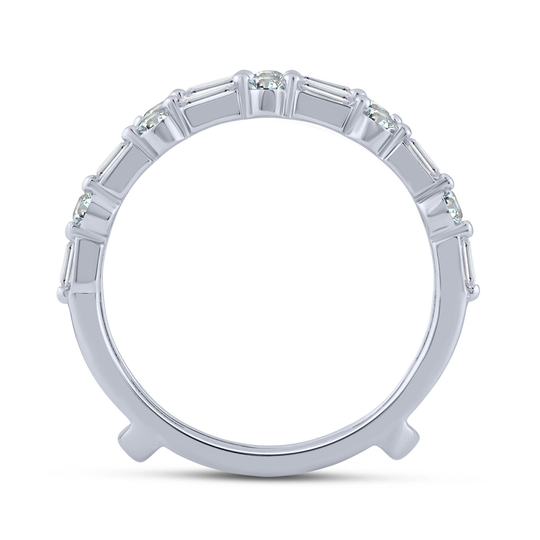 14K White Gold Lab-Grown Diamond Ring Wrap – 0.572 CTW - product