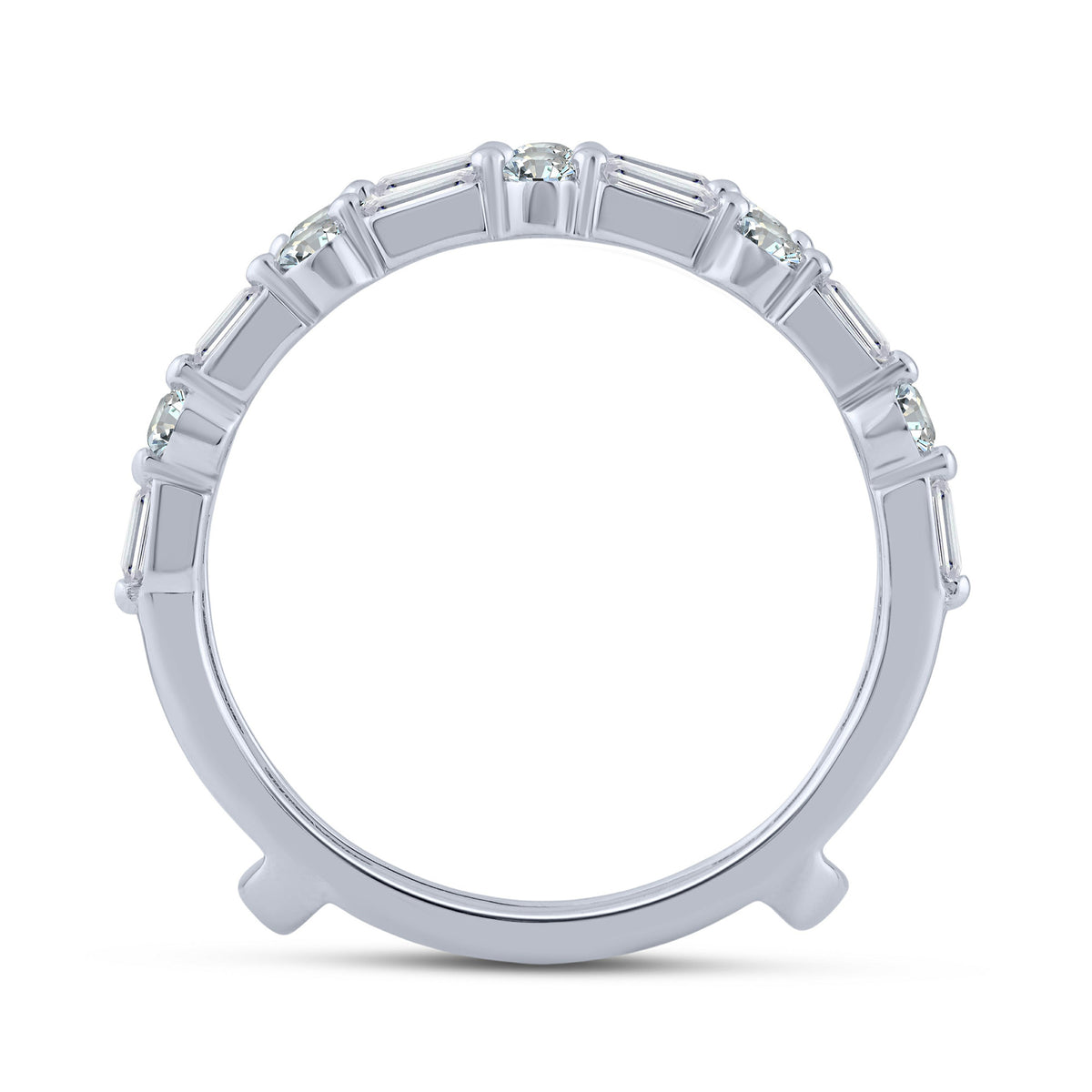14K White Gold Lab-Grown Diamond Ring Wrap – 0.572 CTW - product