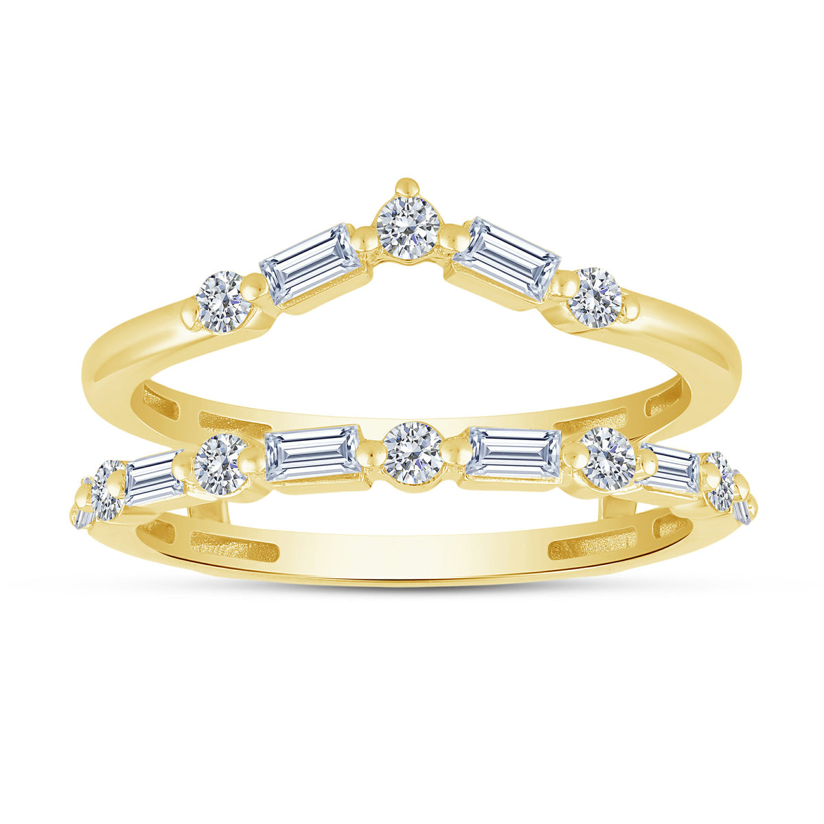 14K Yellow Gold Lab-Grown Diamond Ring Wrap – 0.572 CTW - product