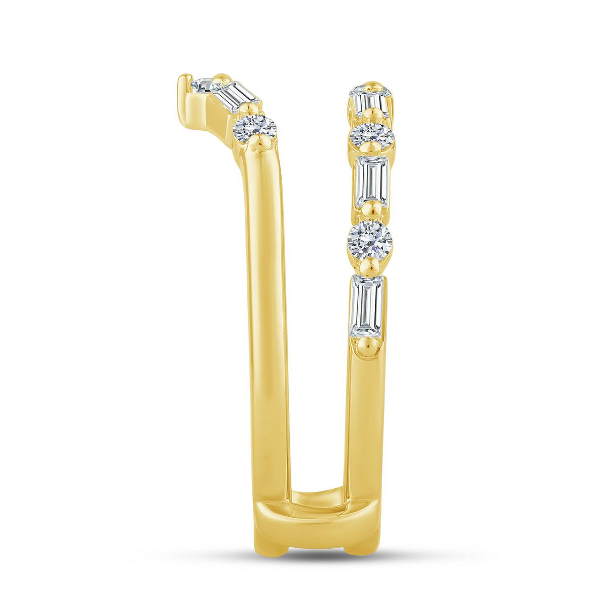 14K Yellow Gold Lab-Grown Diamond Ring Wrap – 0.572 CTW - product