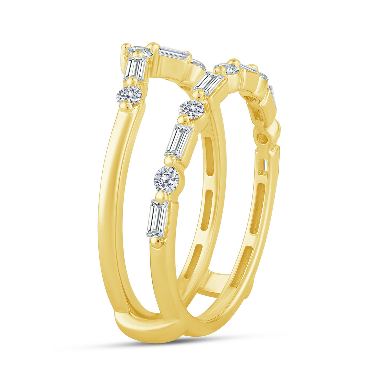 14K Yellow Gold Lab-Grown Diamond Ring Wrap – 0.572 CTW - product