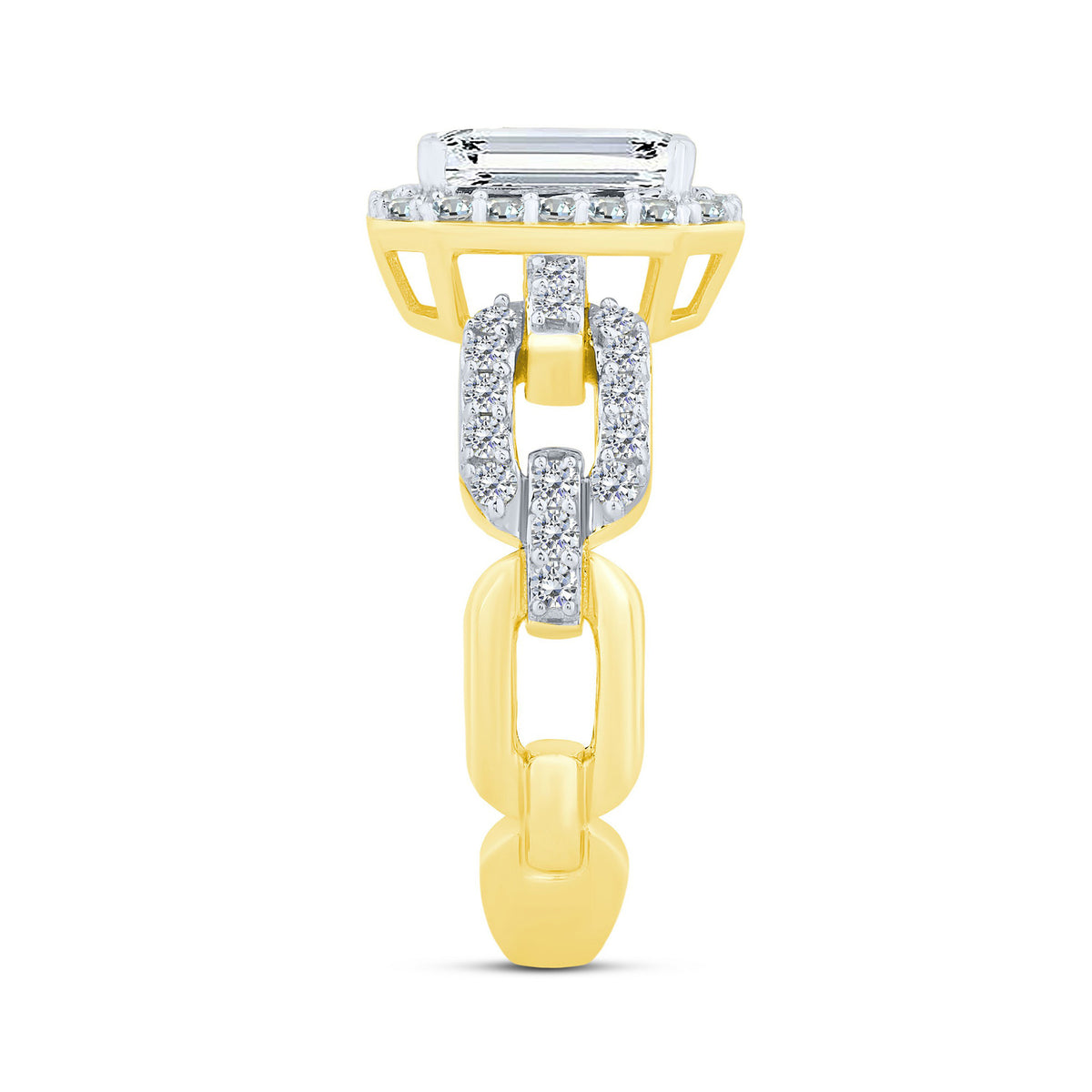 14K Yellow Gold Lab-Grown Diamond Engagement Ring – 2.02 CTW - product