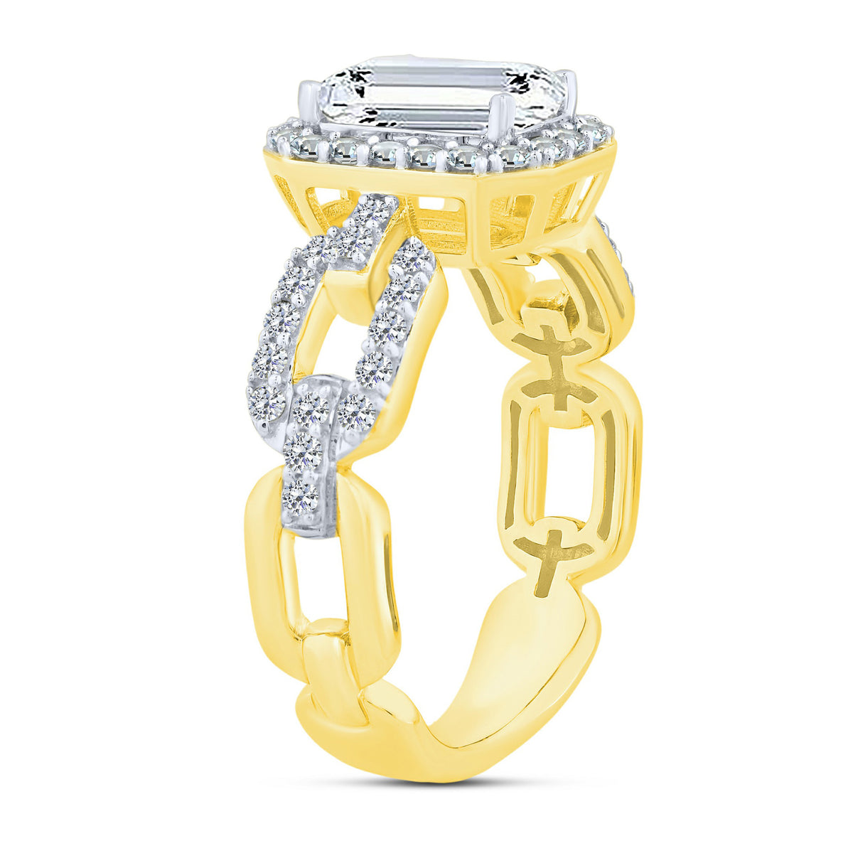 14K Yellow Gold Lab-Grown Diamond Engagement Ring – 2.02 CTW - product