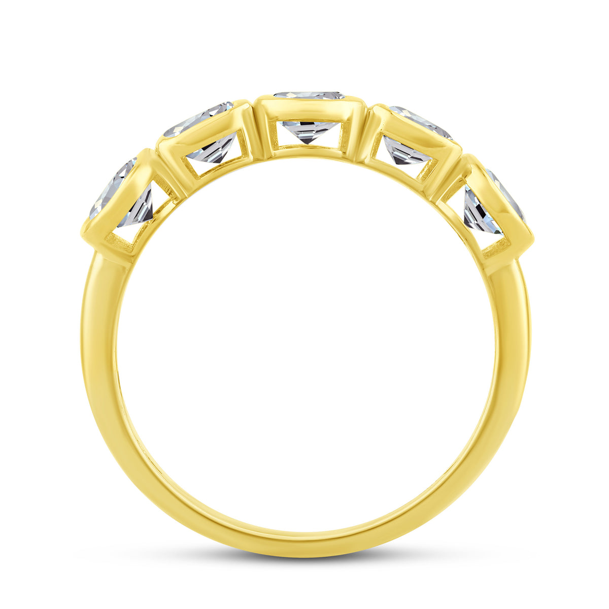 10K Yellow Gold Lab-Grown Diamond Wedding Band – 1.9 CTW - product