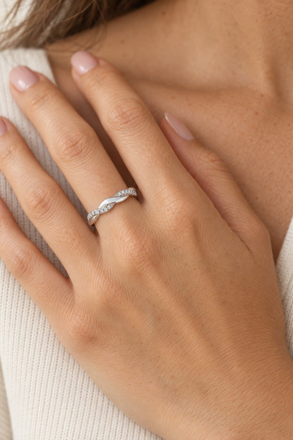 14K White Gold Lab-Grown Diamond Bridal Set – 2.85 CTW - product