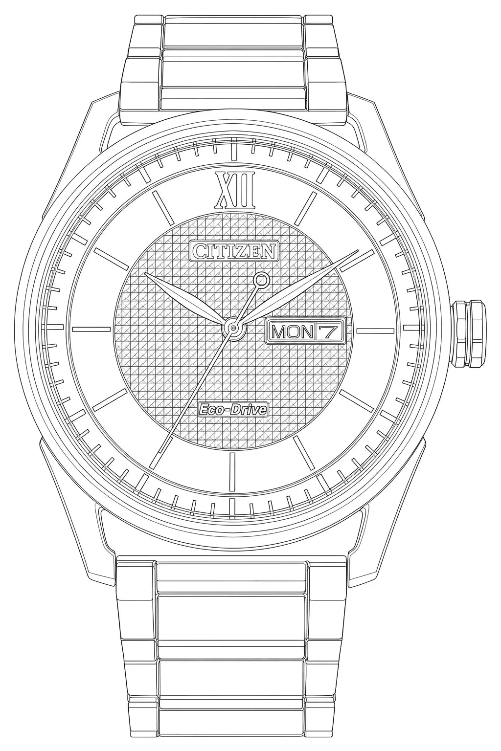 Citizen Classic watch model AW0081-54L - view 4