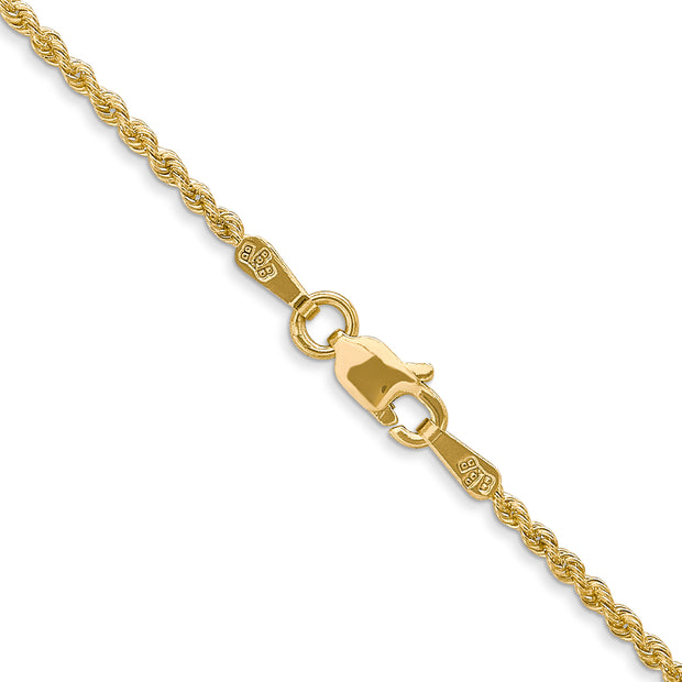 14k 1.50mm 20in Regular Rope Chain
