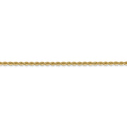 14k 2mm 24in Regular Rope Chain