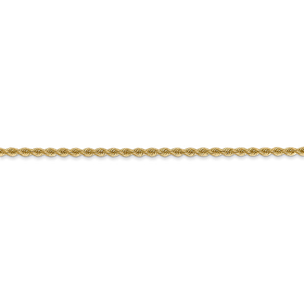 14k 2mm 24in Regular Rope Chain