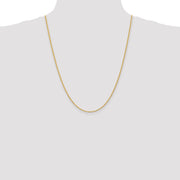 14k 2mm 24in Regular Rope Chain