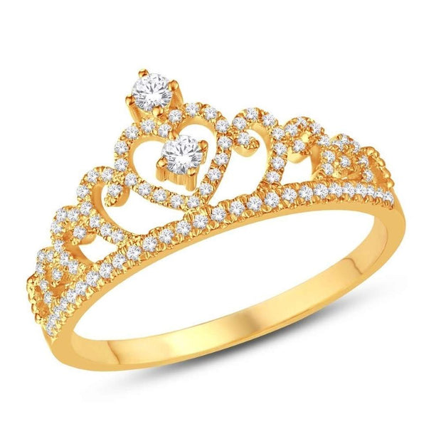 10K Yellow Gold 0.25 CTW LADIES RING