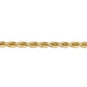 14k 5.5mm 26in D/C Rope with Lobster Clasp Chain