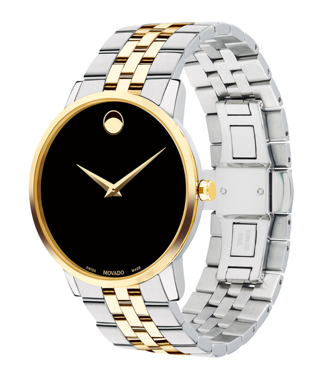 Movado Museum Classic Two-Tone Watch 0607200 – Paramount Jewelers LLC