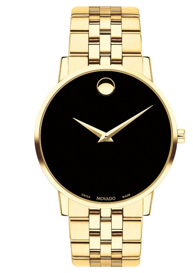 Movado Museum Classic Gold PVD Finished Watch 0607203
