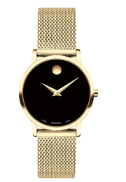 Movado Museum Classic Black Dial Ladies' Watch 0607627
