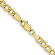 10k 4.3mm 20in Semi-Solid Curb Link Chain