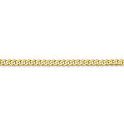 10k 2.9mm 22in Flat Beveled Curb Chain