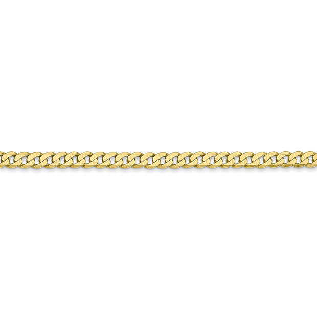 10k 2.9mm 22in Flat Beveled Curb Chain