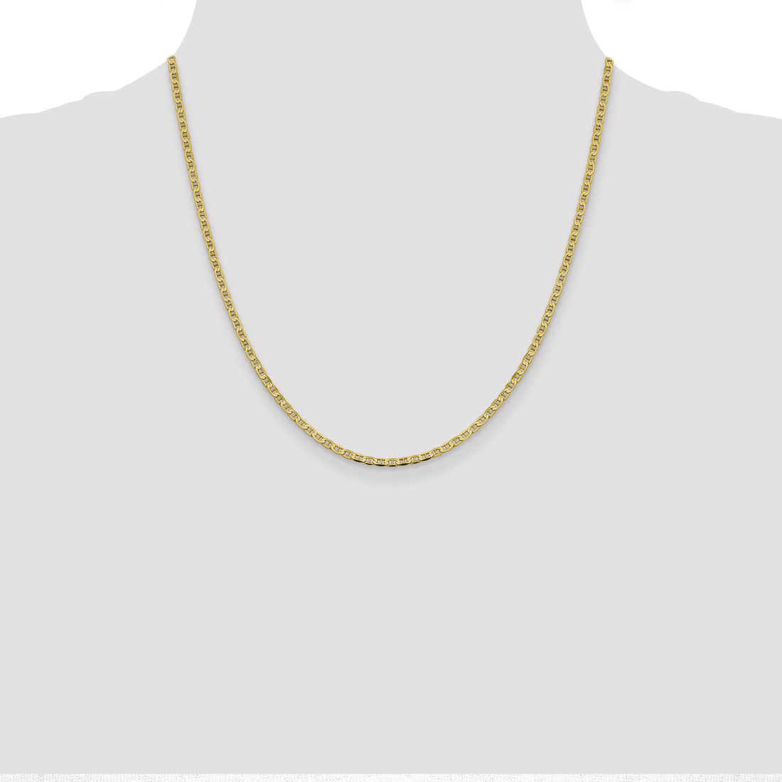 10K 2.4mm 20In Flat Anchor Chain