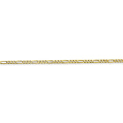 10k 1.75mm 18in Flat Figaro Chain