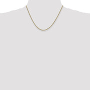 10k 1.75mm 18in Flat Figaro Chain