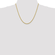 10k 2.75mm 20in Diamond-cut Rope Chain