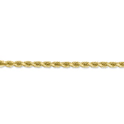 10k 4mm 24in Diamond-cut Rope Chain