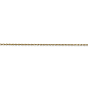 10K 0.95mm 20in Carded Cable Rope Chain