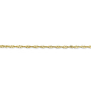 10k 1.7mm 20in Singapore Chain