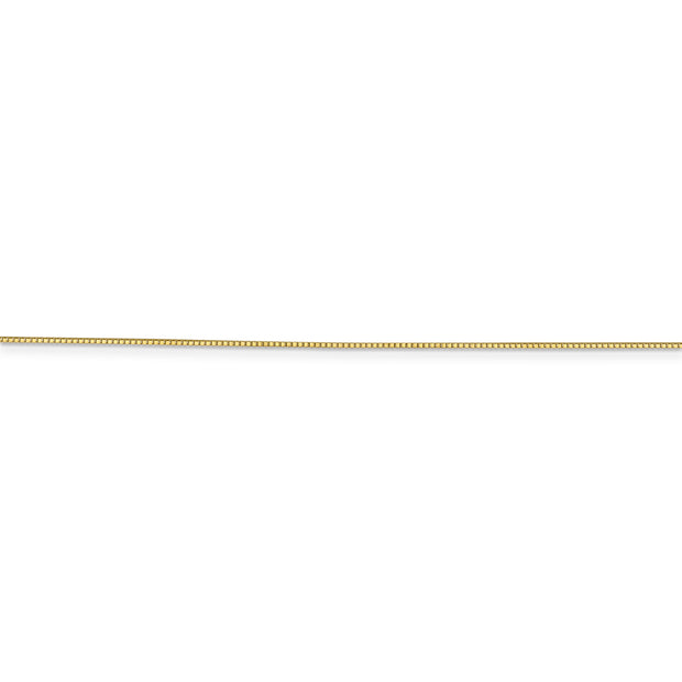 10k 0.7mm 18in Box Chain