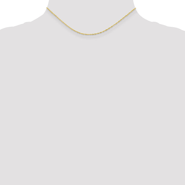 10K 1.1mm 14in Singapore Chain