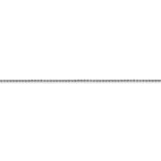 10k WG 0.8mm 18in D/C Cable with Lobster Clasp Chain