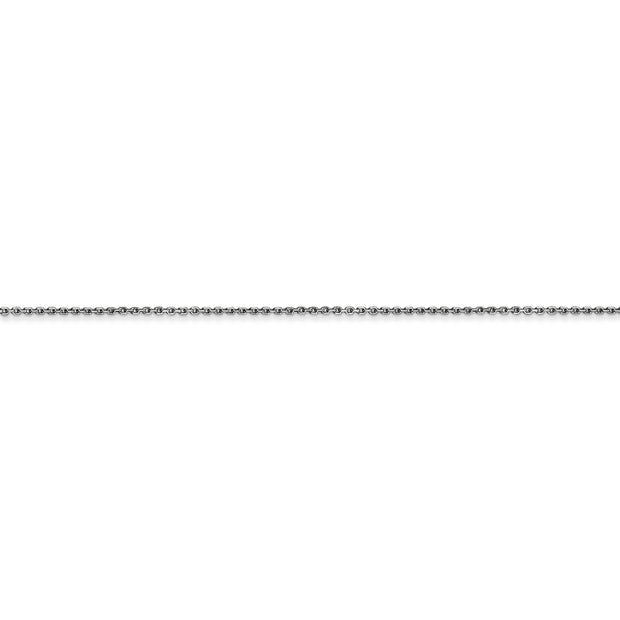 10k WG 0.8mm 18in D/C Cable with Lobster Clasp Chain