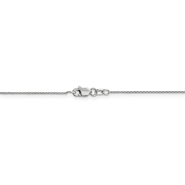 10k WG 0.8mm 18in D/C Cable with Lobster Clasp Chain