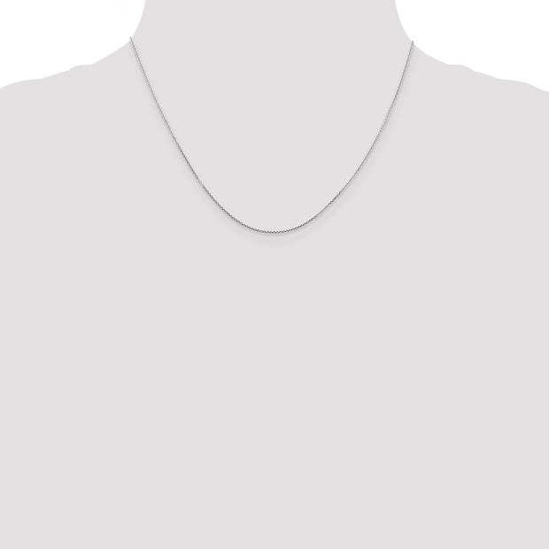 10k WG 0.8mm 18in D/C Cable with Lobster Clasp Chain