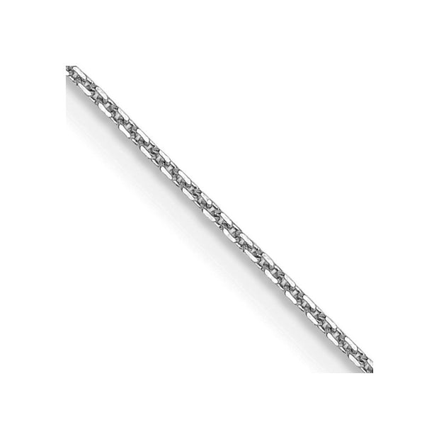 10k WG 0.8mm 18in D/C Cable with Lobster Clasp Chain