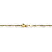 10k 1.4mm 18in Cable Chain