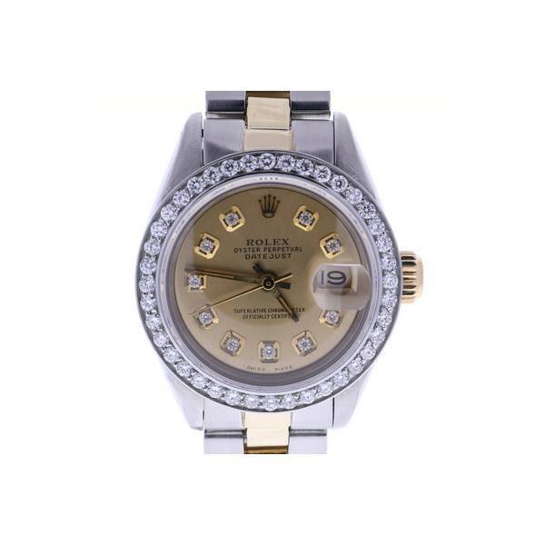 Rolex Date 26mm Steel-and-14k-Gold 6917