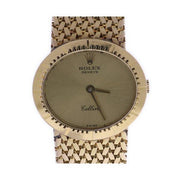 Rolex Cellini 25mm Yellow-gold 4081 Champagne Dial