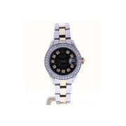 Rolex Date 26mm Steel-and-14k-gold 6917 Black Dial