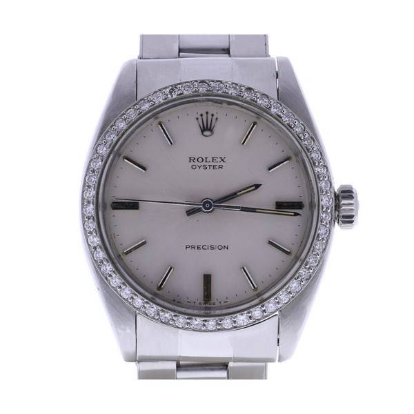 Rolex Oyster 34mm Perpetual Stainless-steel 6426 Silver Dial