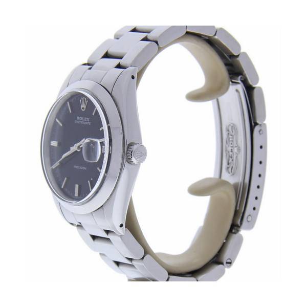 Rolex Date 34mm Stainless-steel 6694 Black Dial